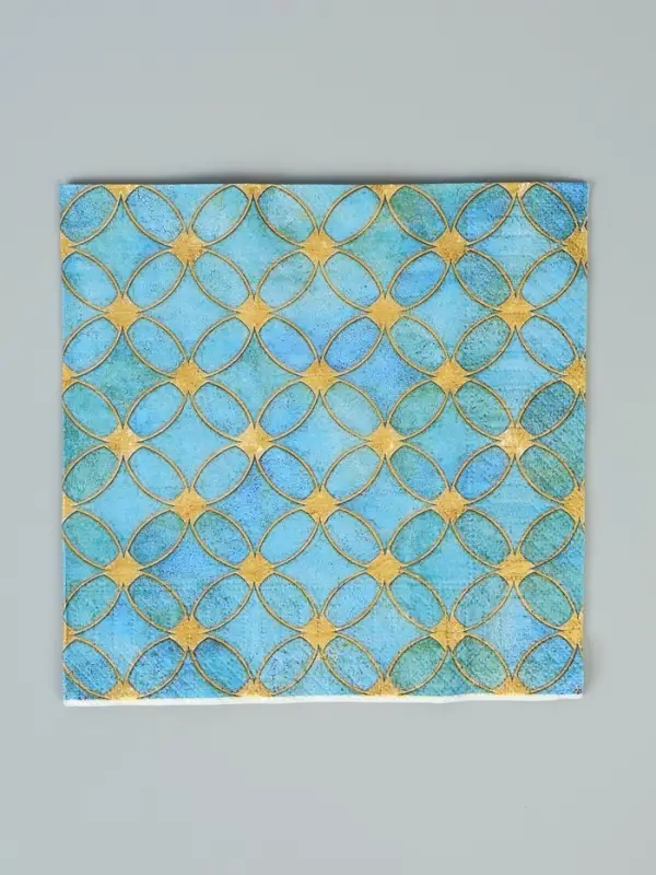 Салфетки бумажные трёхслойные &laquo;Витраж&raquo;, 33х33, 20 шт