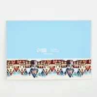 Коробка под 3 конфеты с ячейками &laquo;Новогодние истории&raquo;, 13.3 х 3.3 х 5.8 см