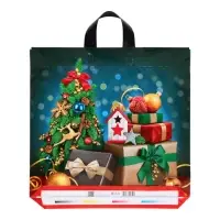 Пакет &laquo;Подарочный бум&raquo;, полиэтиленовый с петлевой ручкой, 44&times;44 см Новый год