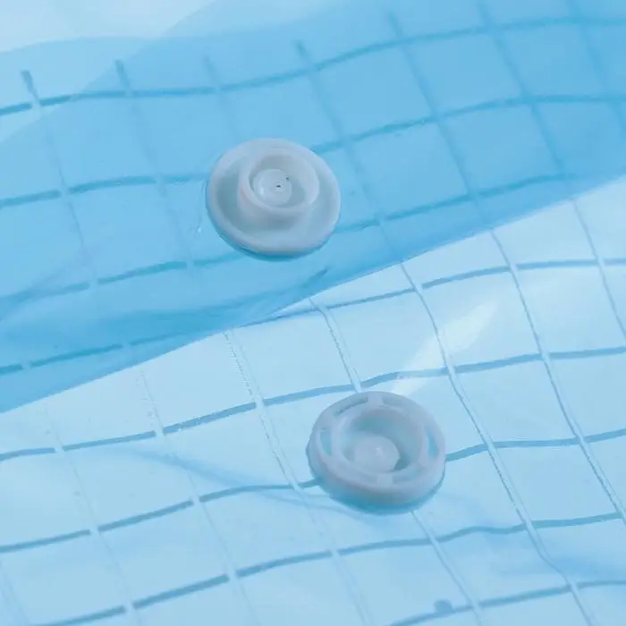 Папка-конверт на кнопке, А4, 120 мкм, Calligrata "Клетка", тонированная, синяя