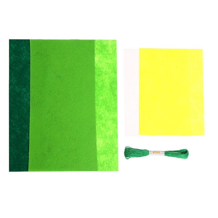 Набор для создания пасхальной корзинки из фетра &laquo;Лужайка&raquo;