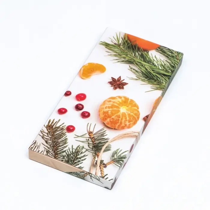 Коробка для шоколада без окна &laquo;Мандарины&raquo;, 17.1&times;8&times;1.4 см