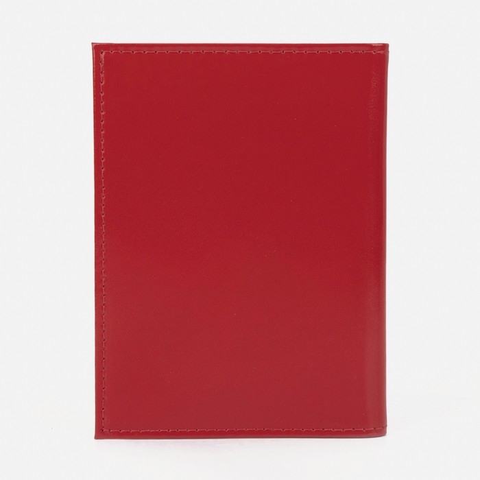 Обложка для автодокументов, цвет алый Обложка для автодокументов, цвет алый