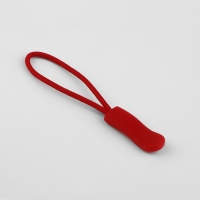 Пуллер для молнии, 2,5 см, 6 &times; 0,8 см, 10 шт, цвет красный