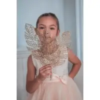 Декор блеск &laquo;Листья монстера&raquo;, h=30 см, МИКС