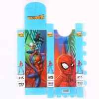 Пенал-футляр пластиковый, 75&times;195&times;25 мм, сборный, &laquo;Человек-паук&raquo;