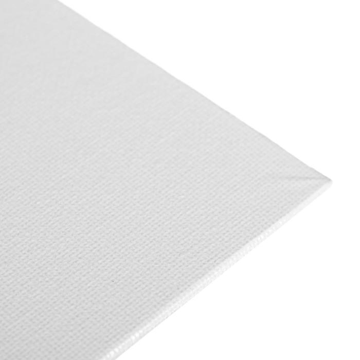 Холст на картоне 20 х 40 см, хлопок 100%, 3.0 мм, акриловый грунт, мелкозернистый, ЗХК "Сонет"