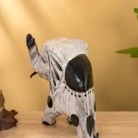 Сувенир "Слоник на прогулке" дерево 11х25х25 см