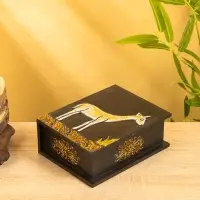 Шкатулка "Жираф" 19х15х7 см, МДФ