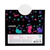 Канцелярский набор deVENTE. Funny Cat, 3 предмета, ластик, точилка, ч/г карандаш HB