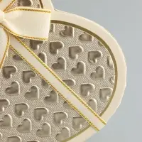 Набор коробок 3 в 1 сердца 22 х 20 х 9;  18.5 х 17 х 7.5; 16 х 14 х 6 см