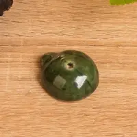 Подставка под благовония "Божья коровка" керамика, цв. зелёный, 4х3,5х1,5 см