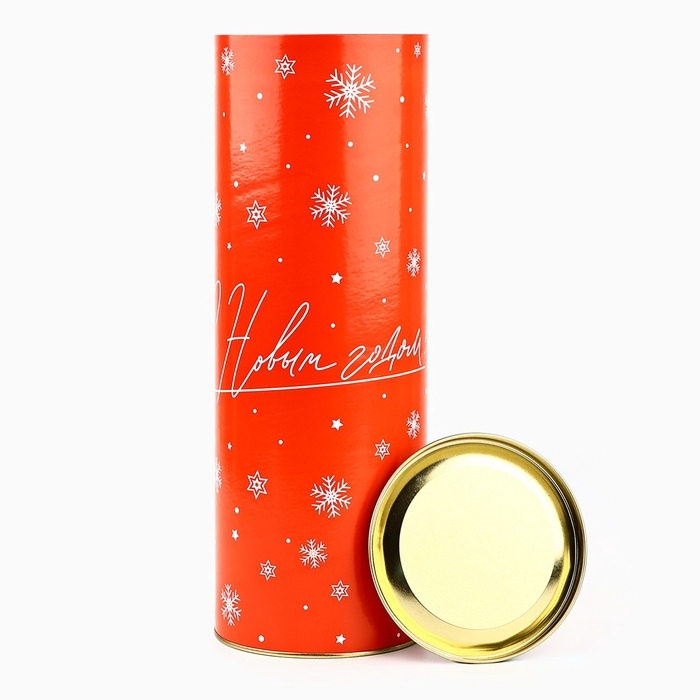 Тубус под бутылку «С Новым годом», 12.5 х 34.5 см, Новый год Тубус под бутылку «С Новым годом», 12.5 х 34.5 см, Новый год