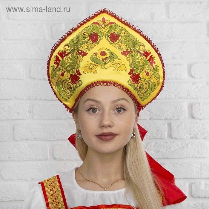 Кокошник "Рябиновые гроздья"