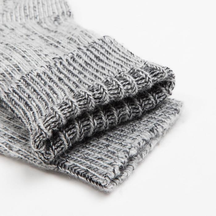 Носки мужские шерстяные «Рубчик», цвет серый, размер 29 Носки мужские шерстяные «Рубчик», цвет серый, размер 29