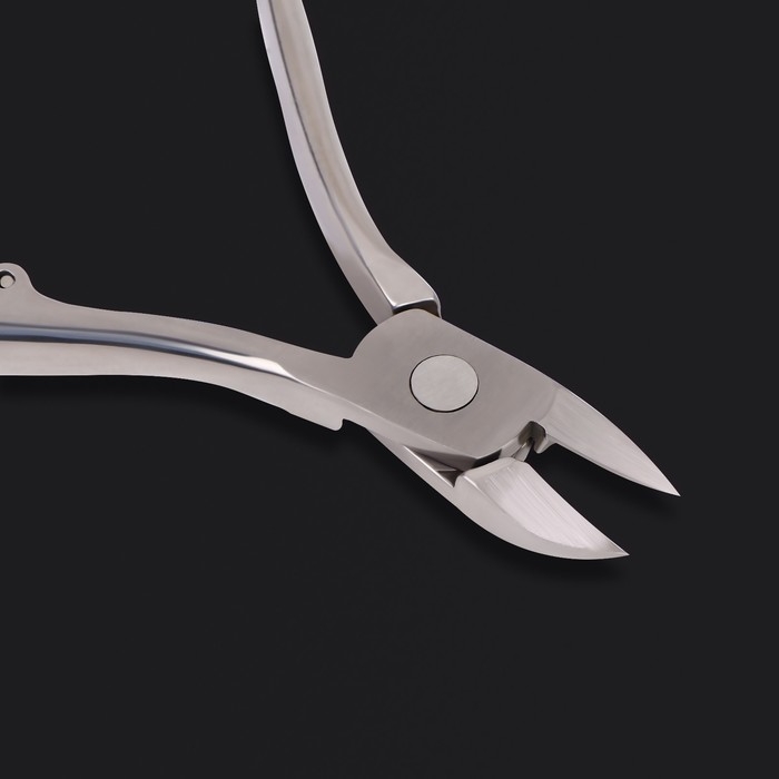 Кусачки педикюрные &laquo;Premium&raquo;, 10,6 см, длина лезвия - 14 мм, на блистере, цвет серебристый