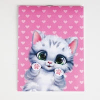 Набор подарочный для девочки "Котенок", сумка, блокнот Набор подарочный для девочки "Котенок", сумка, блокнот