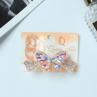 Заколка-автомат для волос "Диодора" бабочка, 9 см Заколка-автомат для волос "Диодора" бабочка, 9 см