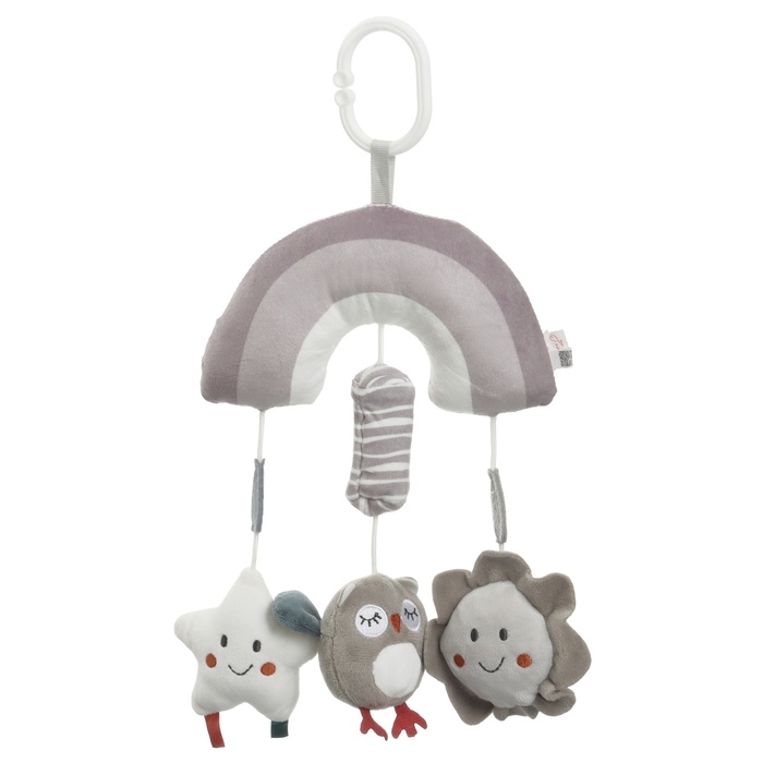 Подвеска - погремушка &laquo;Совушка&raquo;, пищалка, шуршит, на кроватку, коляску, Крошка Я