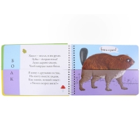 Книжка перевёртыши &laquo;Лесные животные&raquo;