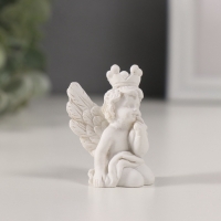 Сувенир полистоун "Ангелочек в короне" белый МИКС 3х3х5 см Сувенир полистоун "Ангелочек в короне" белый МИКС 3х3х5 см