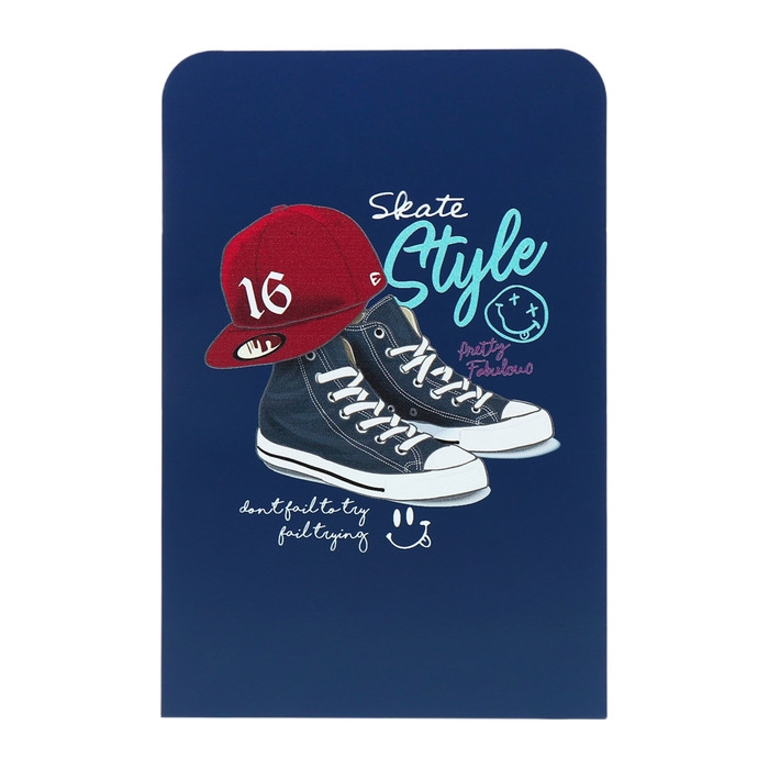 Подставки для книг Подставки для книг "Кеды", 2 штуки, синие