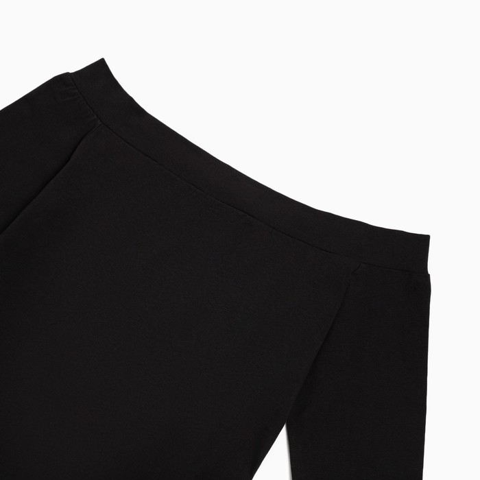 Боди женское MINAKU: Basic lines, цвет чёрный, размер 42