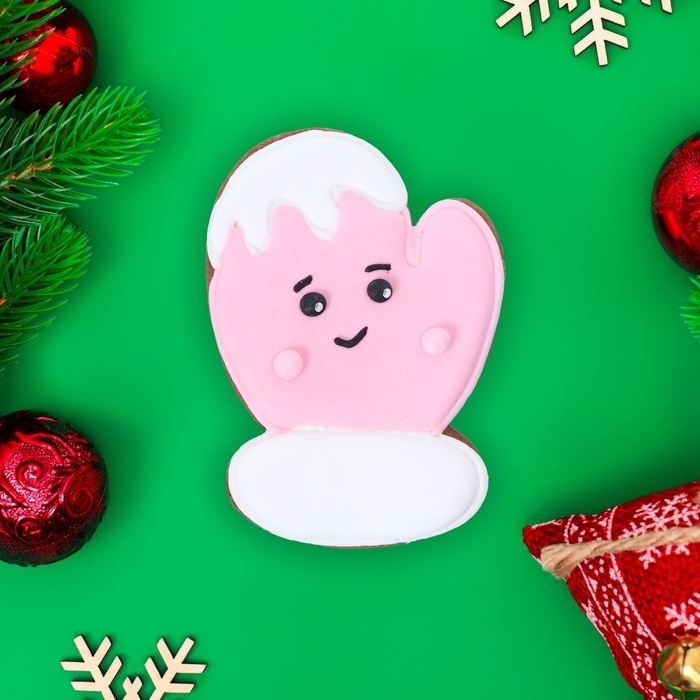 Новый год. Печенье шоколадное &laquo;Елочное ассорти&raquo; 35 гр (1кор=16шт)