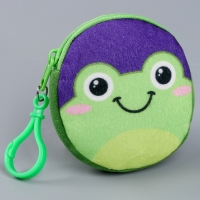 Кошелёк детский "Зверюшки", плюшевый, цвет МИКС Кошелёк детский "Зверюшки", плюшевый, цвет МИКС