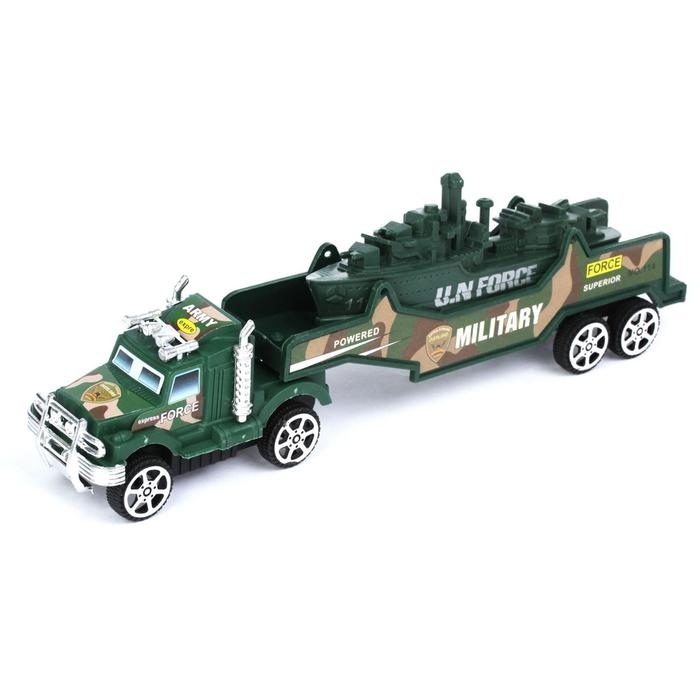Грузовик инерционый &laquo;Военный&raquo;, цвета МИКС