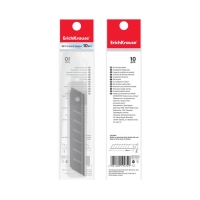 Лезвия для канцелярского ножа ErichKrause, 18 мм, 10 штук, в пластиковом контейнере Лезвия для канцелярского ножа ErichKrause, 18 мм, 10 штук, в пластиковом контейнере