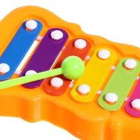 Металлофон фигурный, цвет МИКС Металлофон фигурный, цвет МИКС