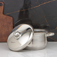 Кастрюля &laquo;Гретта&raquo;, 4.5 л, d=22 см, капсульное дно, индукция