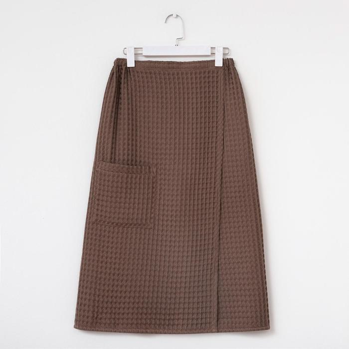 Парео вафельное банное Этель «Boho» 80*145 см. цв. мокко, 100% хл, 290 г/м2 Парео вафельное банное Этель «Boho» 80*145 см. цв. мокко, 100% хл, 290 г/м2