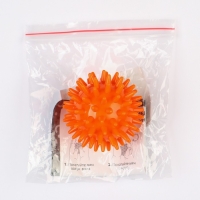 Мяч массажный &oslash;6 см, цвет оранжевый, Крошка Я