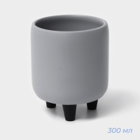 Набор аксессуаров для ванной комнаты SAVANNA, 3 предмета: дозатор для мыла 390 мл, стакан 300 мл, мыльница