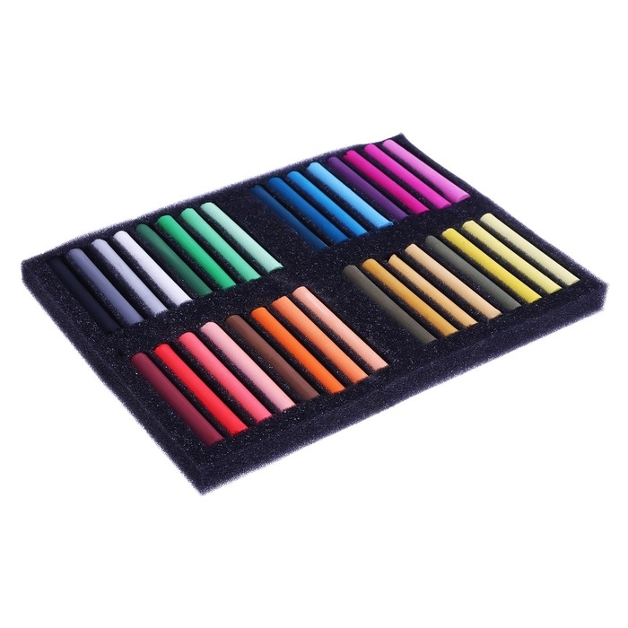 Пастель сухая, набор 32 цветов, Soft, "Аква-Колор" (художественная)