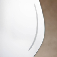 Зеркало "Треугольник фигурный", настенное, 76х47 см Зеркало "Треугольник фигурный", настенное, 76х47 см