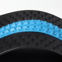 Массажёр для спины, трёхуровневый, 38 &times; 25 &times; 4 см, цвет синий