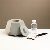 Биокамин настольный "Шестигранник" 17 х 11 см, топливо и спички в комплекте