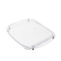 Монетница пластиковая OPTIMA, 17&times;20,5&times;1,5, цвет прозрачный