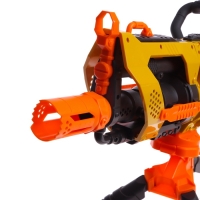 Бластер «Скорострел», стреляет мягкими пулями, работает на батарейках Бластер «Скорострел», стреляет мягкими пулями, работает на батарейках