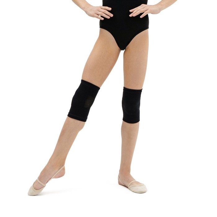 Наколенники для гимнастики и танцев Grace Dance №2, р. L, цвет чёрный Наколенники для гимнастики и танцев Grace Dance №2, р. L, цвет чёрный