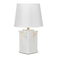 Настольная лампа "Лианн" Е14 40Вт белый 18,8х17,8х30,5 см RISALUX