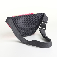 Сумка поясная детская на молнии, цвет малиновый Сумка поясная детская на молнии, цвет малиновый