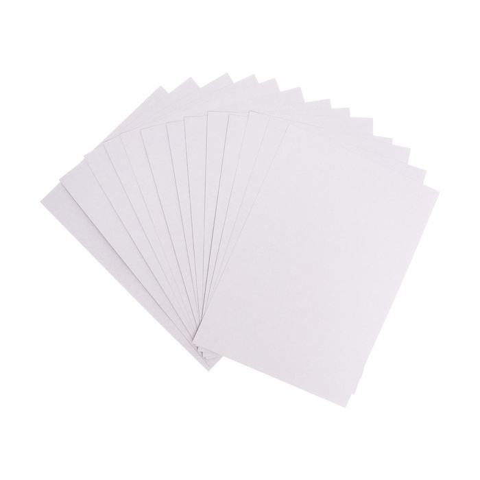 Картон белый А4, 16 листов Картон белый А4, 16 листов "Зайка", односторонний, немелованный, 220 г/м2