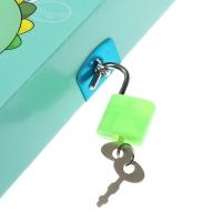 Записная книжка подарочная, 45 листов, линия, на замке Дракоша (16,3х12,7см) Записная книжка подарочная, 45 листов, линия, на замке Дракоша (16,3х12,7см)