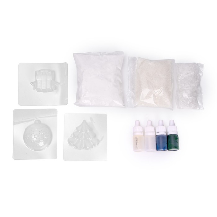 Бомбочки для ванн своими руками на новый год «Новогодняя радость», новогодний набор для творчества Бомбочки для ванн своими руками на новый год «Новогодняя радость», новогодний набор для творчества