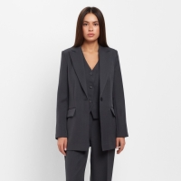 Пиджак женский MIST: Classic Collection р. 46, цвет графит