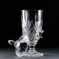 Диспенсер для напитков стеклянный Magistro &laquo;Кристалл&raquo;, 3 л, 17&times;50 см